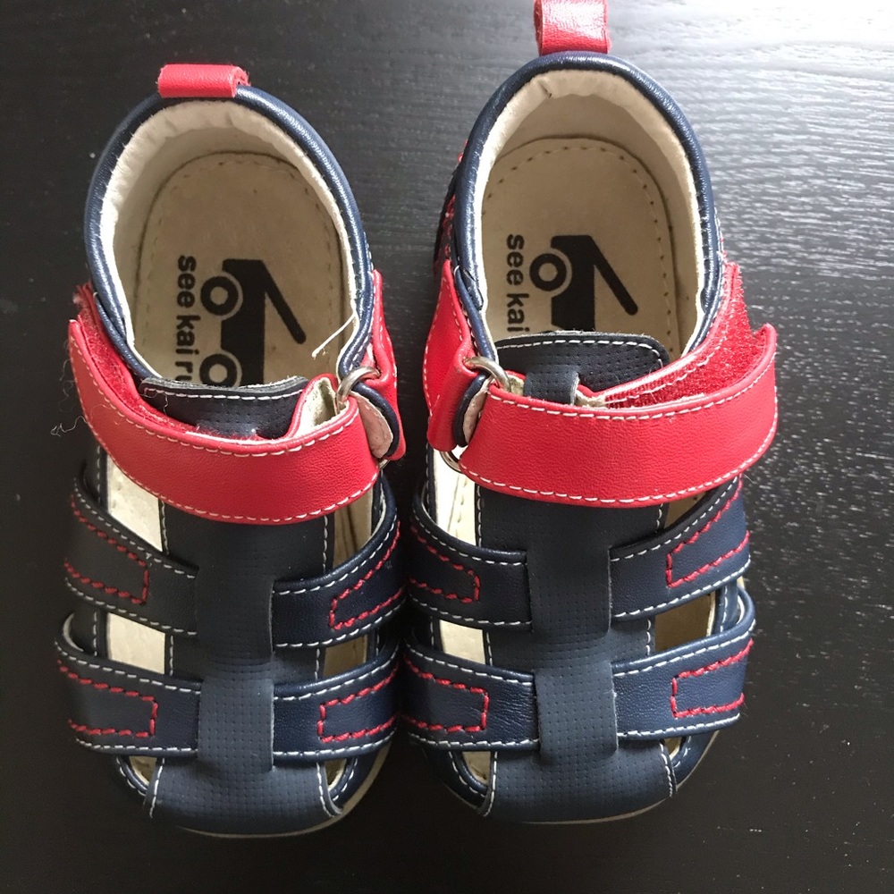 See Kai Run Velcro Sandals New